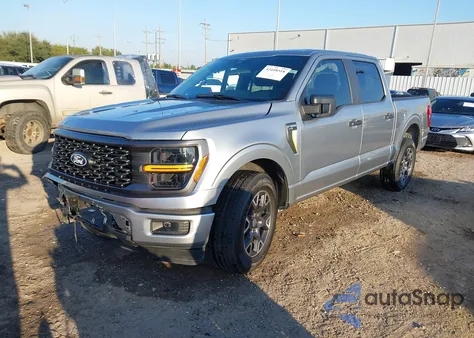 2024 Ford F-150 Stx из США, поврежденный, VIN 1FTEW2K59RKF33037